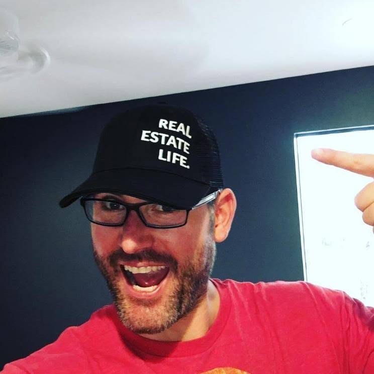 Greg McDaniel in a Real Estate Life cap