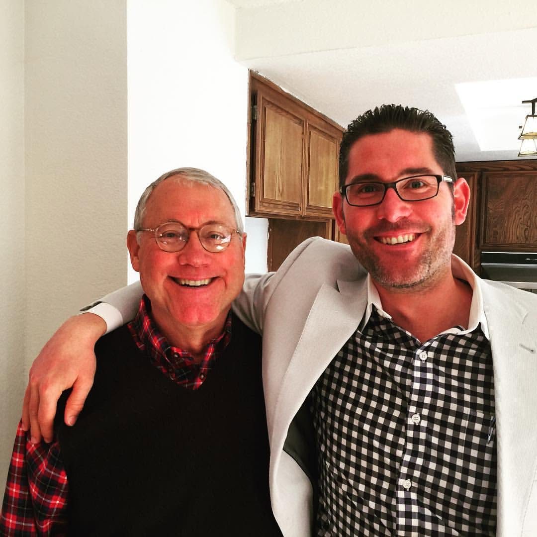 Greg with a friend