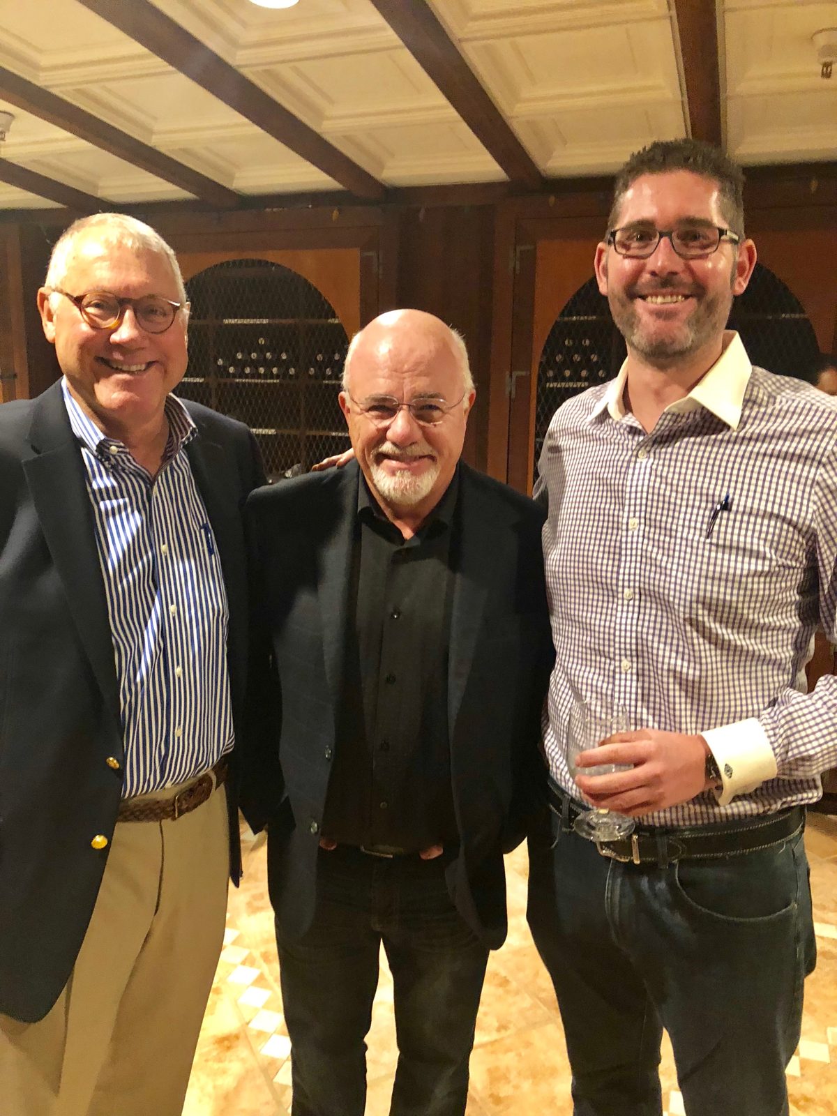 Greg with Dave Ramsey at a 560 KSFO event